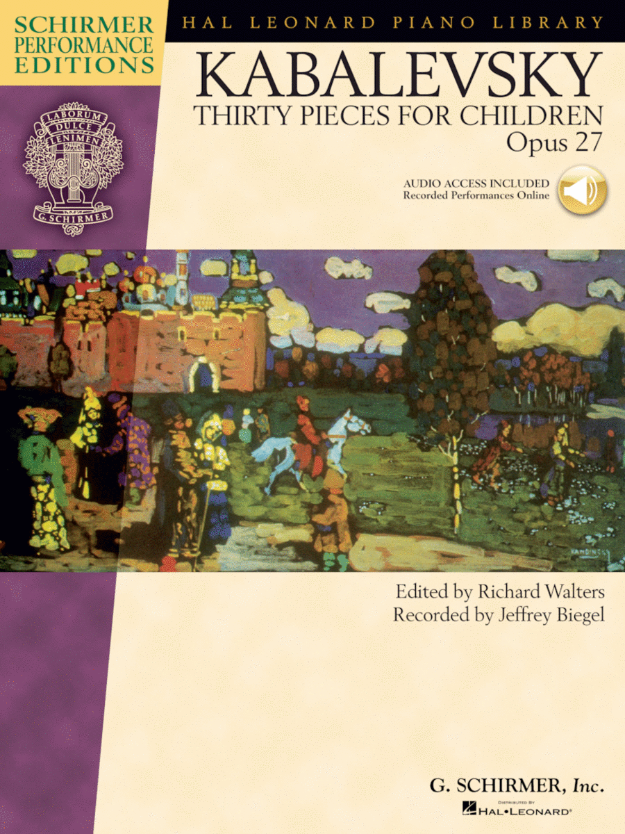 Dmitri Kabalevsky – Thirty Pieces for Children, Op. 27 image number null