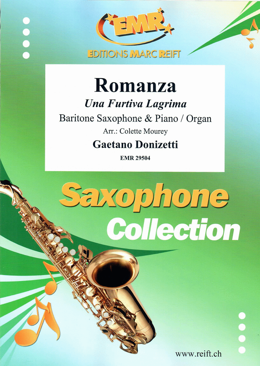 Romanza Baritone Saxophone scores gallery preview page 1