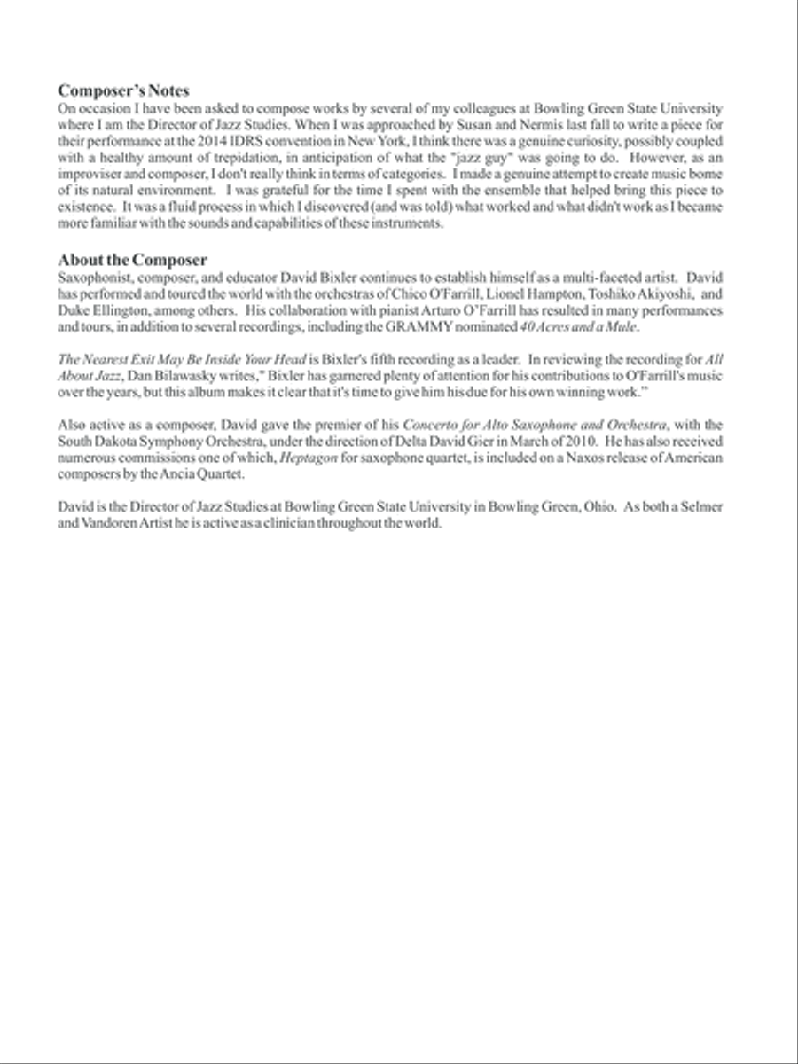 Gaze Bassoon scores gallery preview page 7