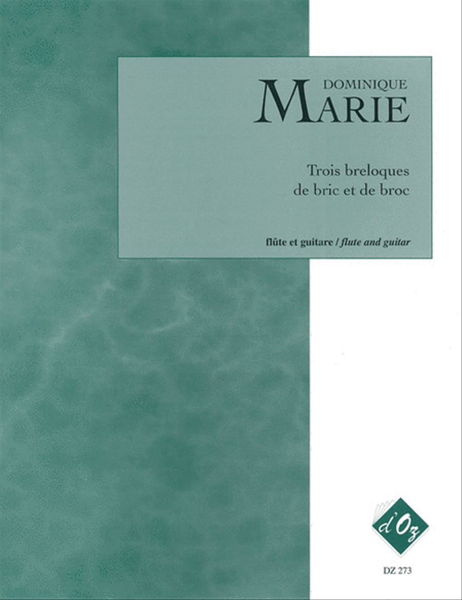 Trois breloques de bric et de broc Flute scores gallery preview page 1