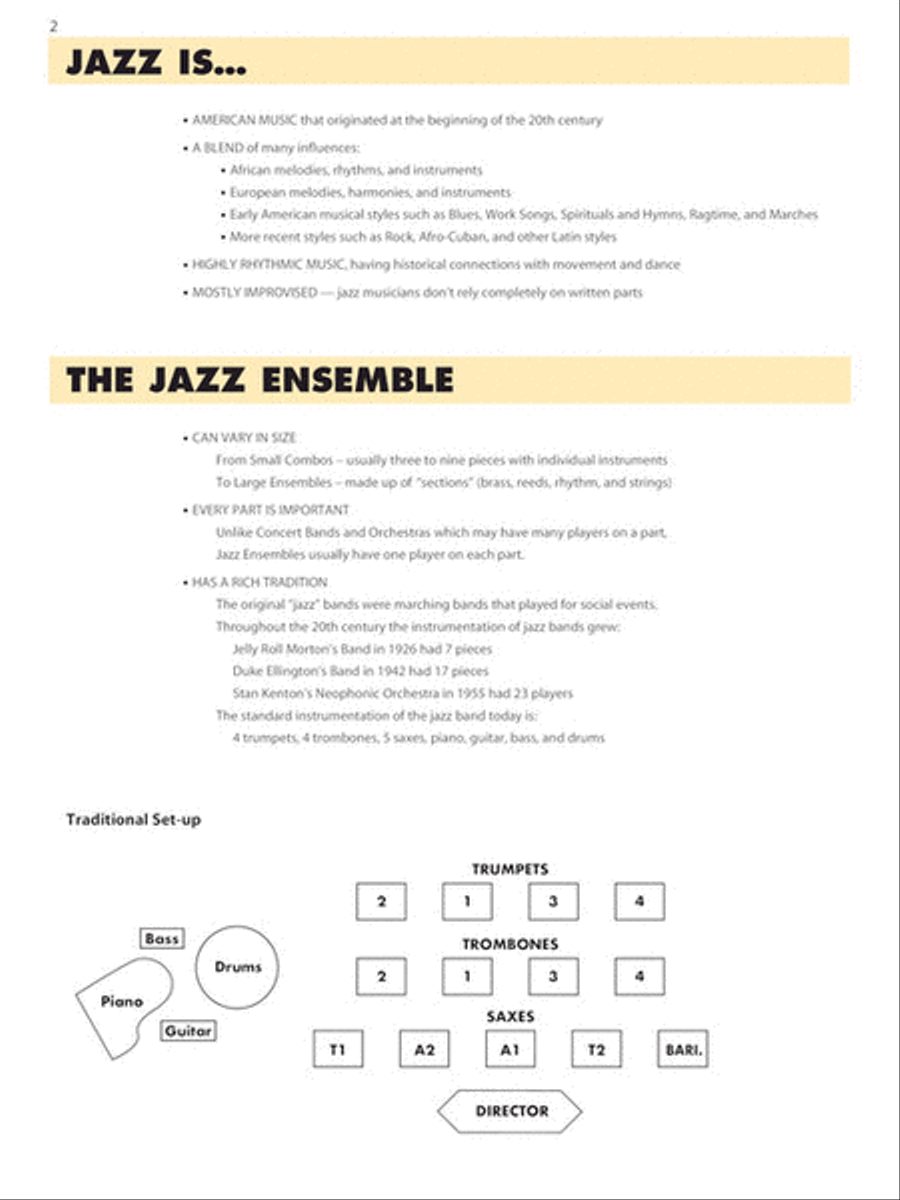 Essential Elements for Jazz Ensemble – Bass Jazz Ensemble scores gallery preview page 3