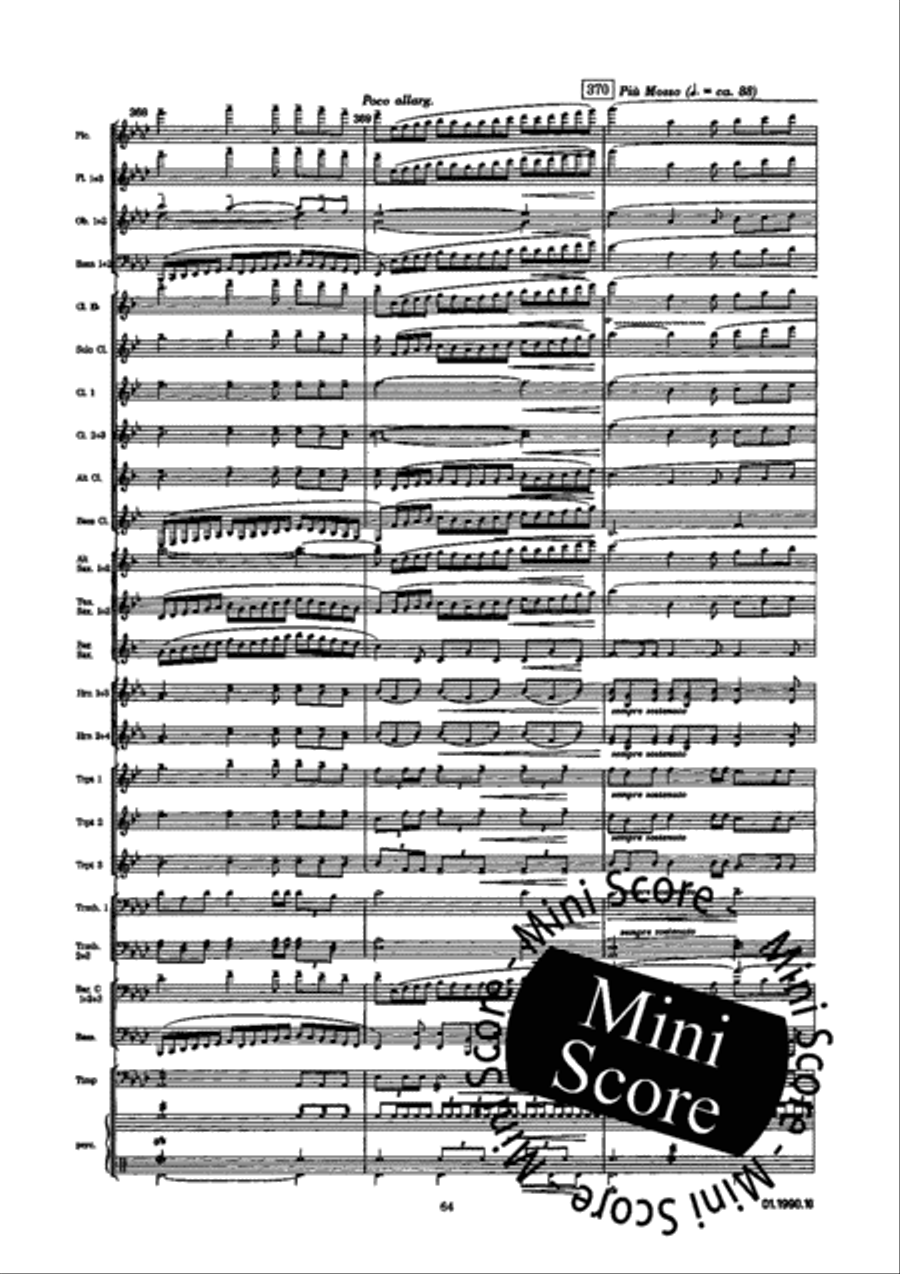 Wald Sinfonie Concert Band scores gallery preview page 72