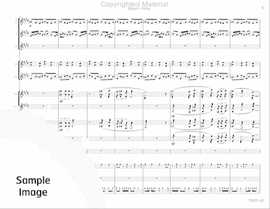 Glacier Percussion Ensemble scores gallery preview page 10