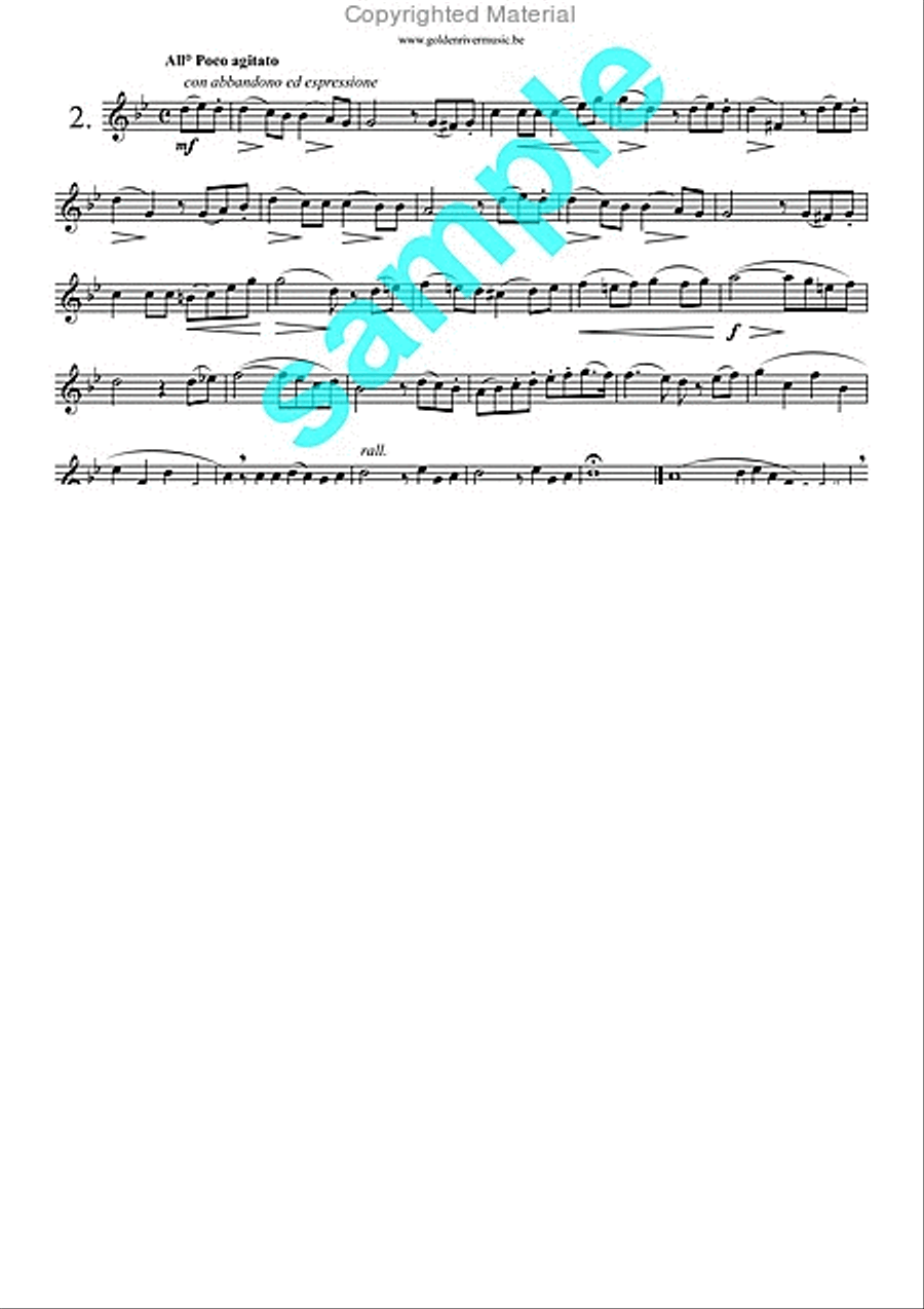 12 Grands Caprices op. 32 for horn School and Community scores gallery preview page 3