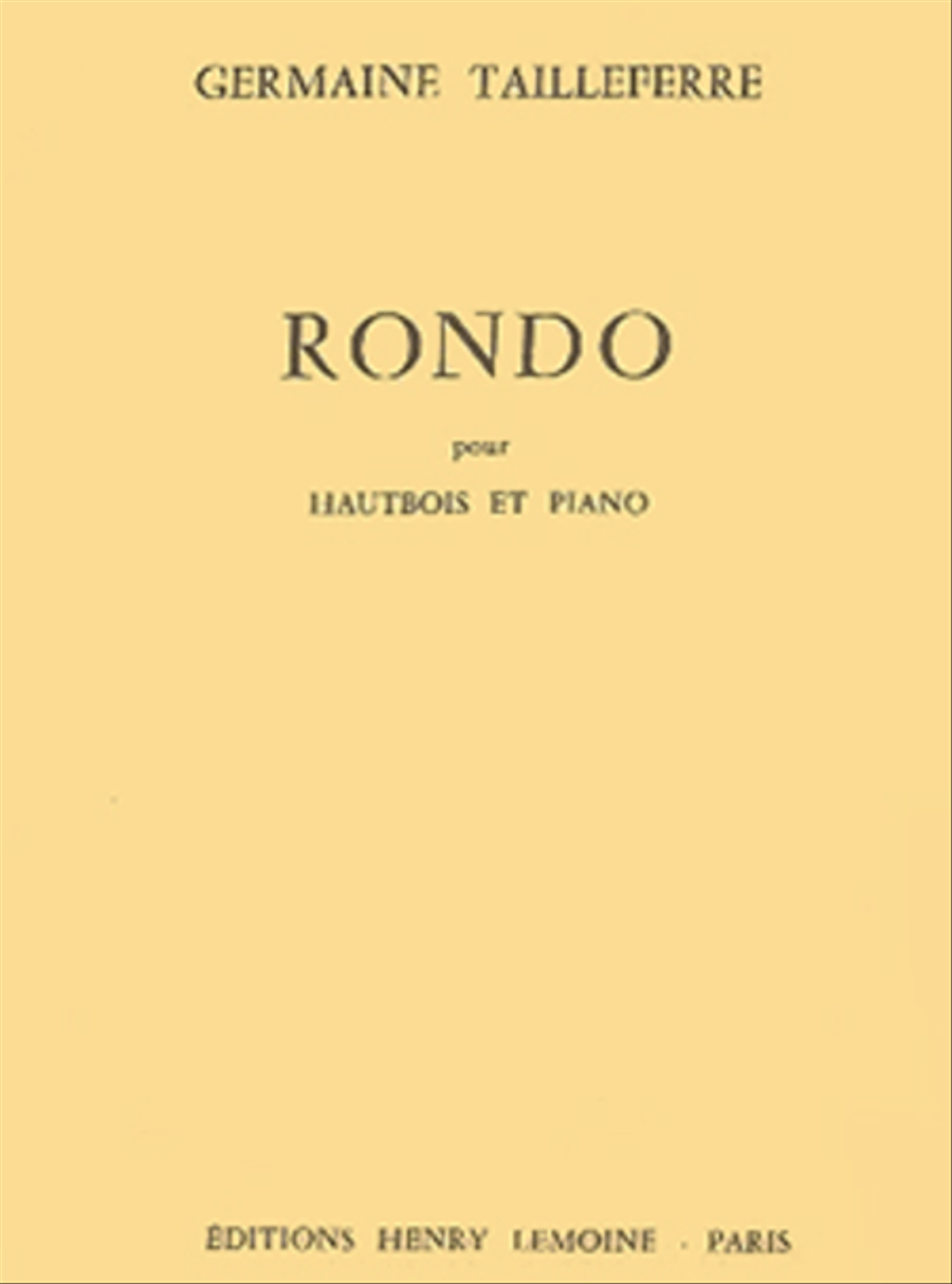 Rondo Piano Accompaniment scores gallery preview page 1