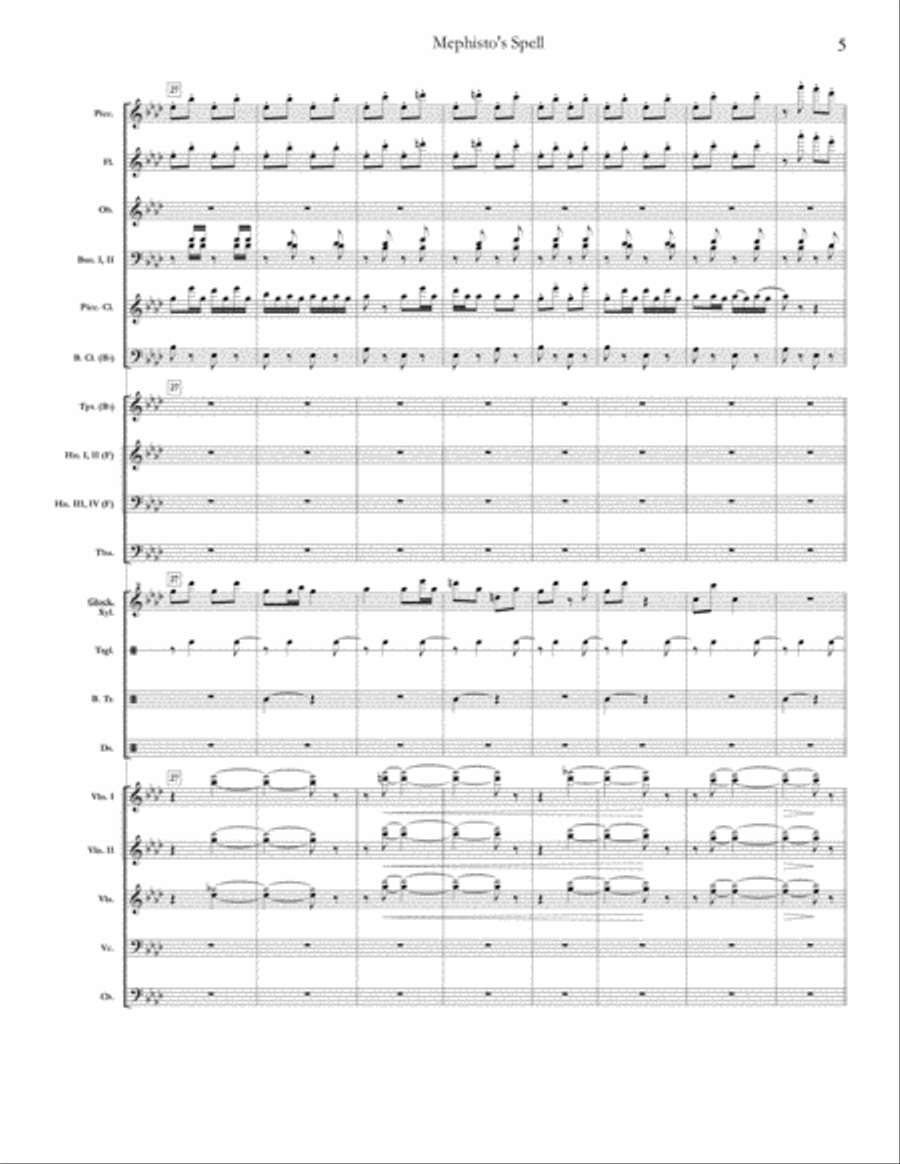 Eskimo Lumber Full Orchestra scores gallery preview page 5
