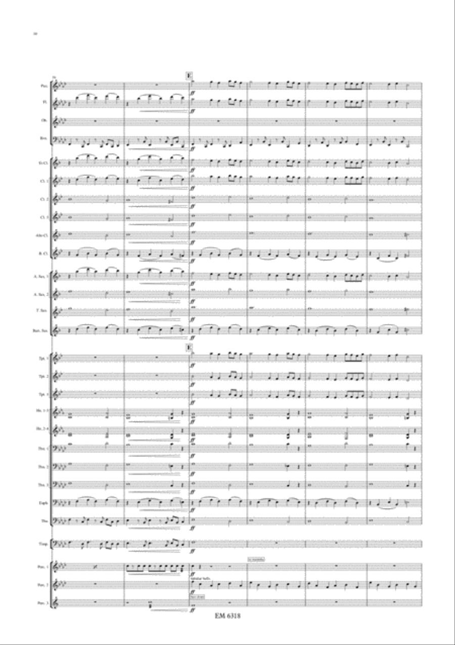 Lauras Stern und der Geheimnisvolle Drache Nian for Wind Band Concert Band scores gallery preview page 11