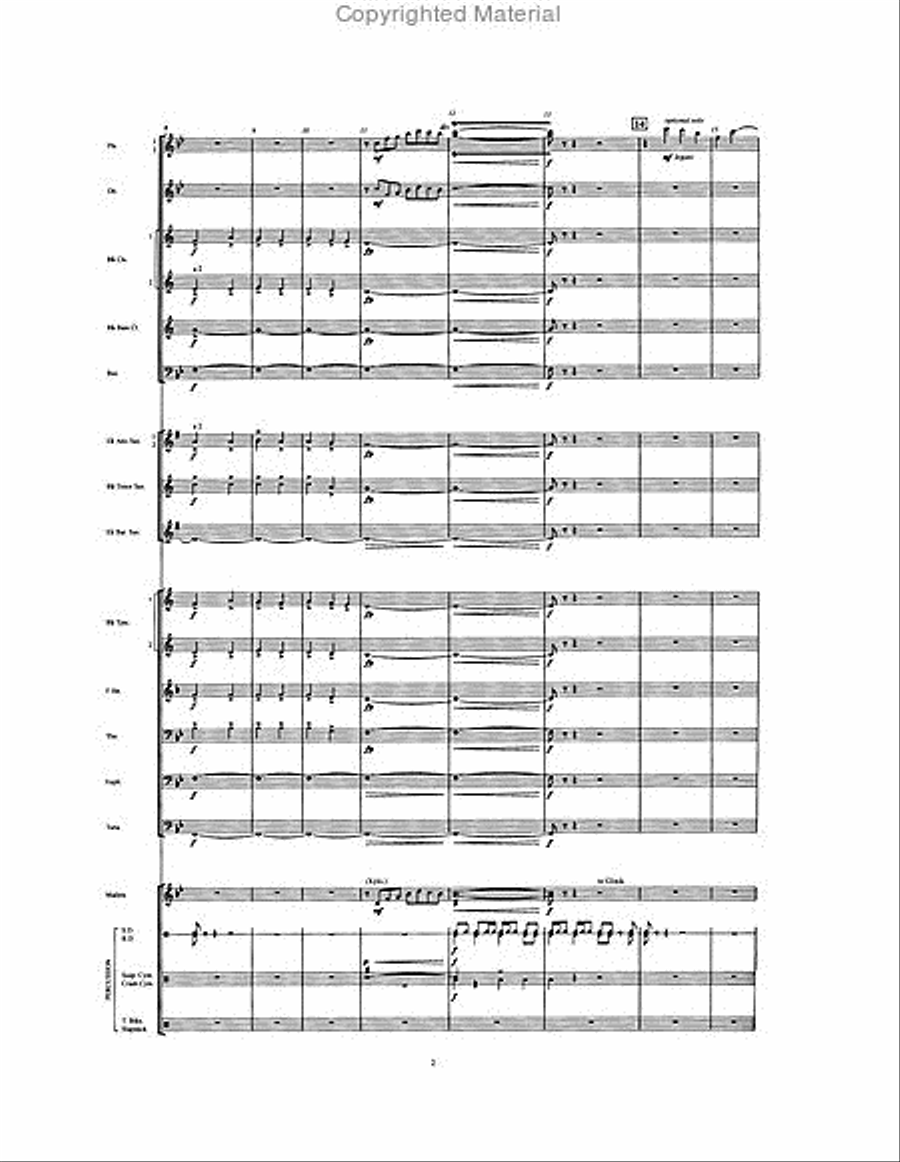 Journey to the Prairie Journey to the Prairie Concert Band scores gallery preview page 3