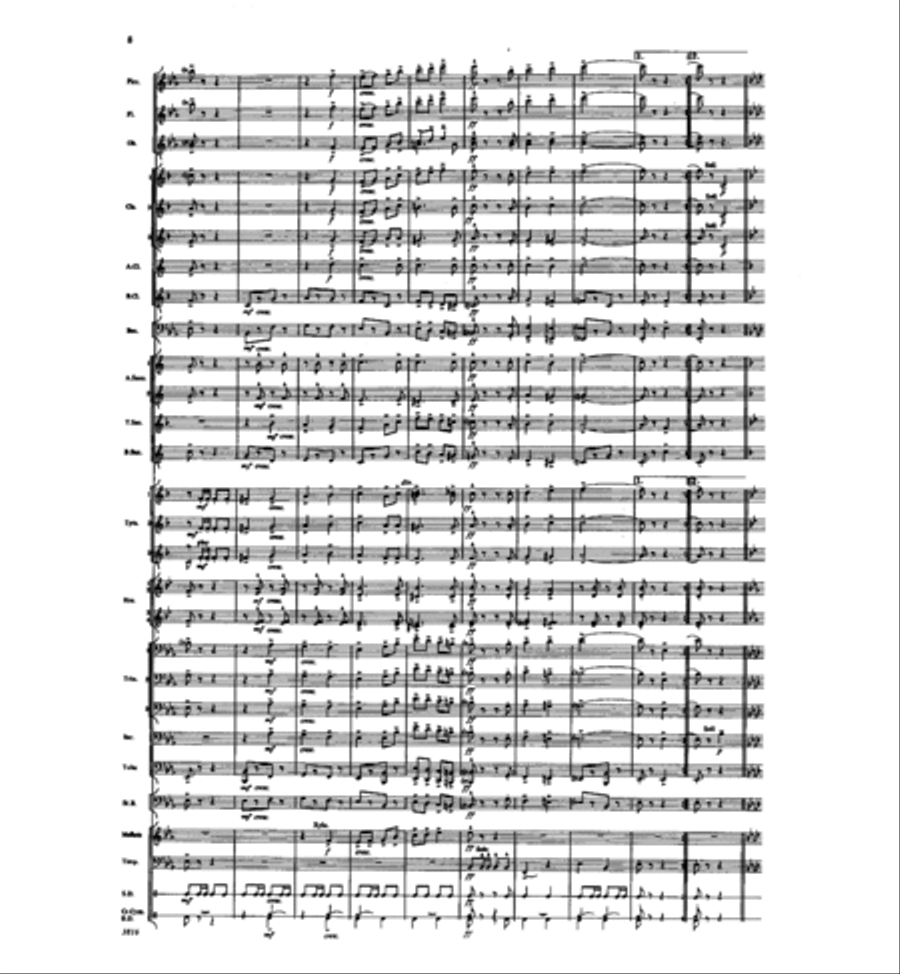 Proud Spirit Concert Band scores gallery preview page 7