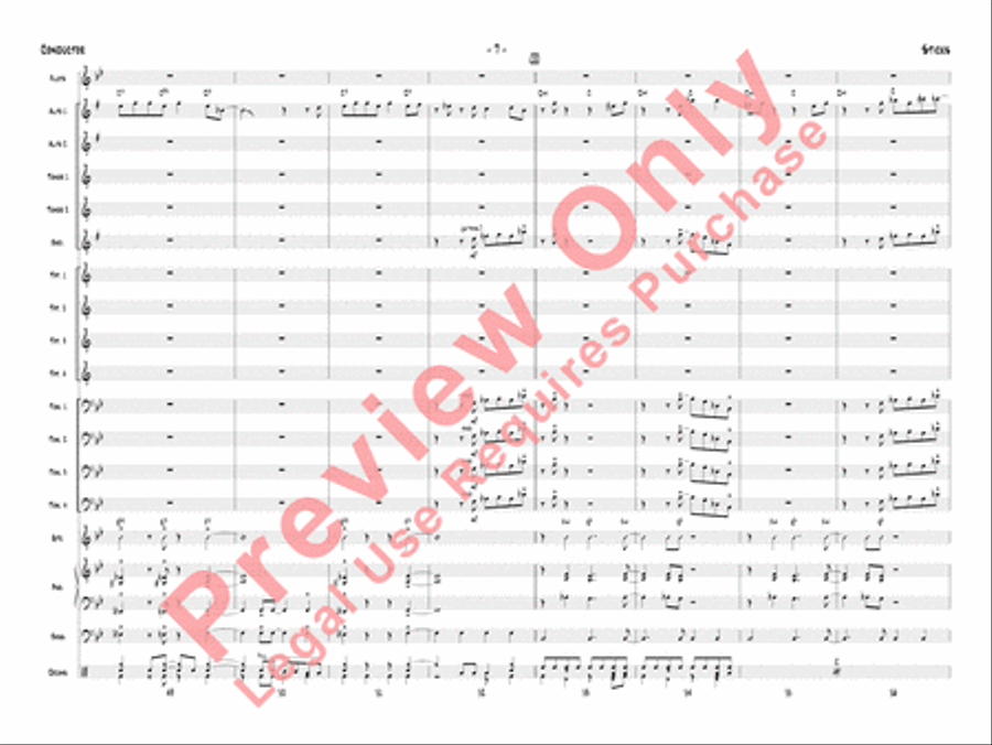 Sticks Sticks Jazz Ensemble scores gallery preview page 10
