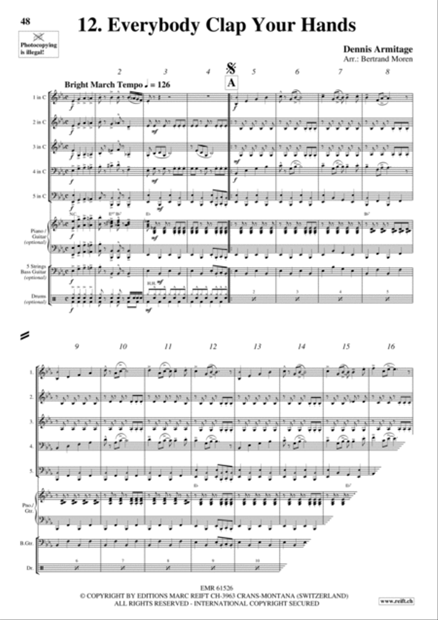 Beer Party Woodwind Quintet scores gallery preview page 14