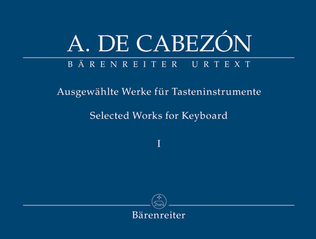 Book cover for Ausgewahlte Werke fur Tasteninstrumente, Band I