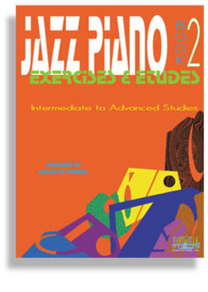 Book cover for Jazz Piano Exercises and Etudes with CD * Book 2