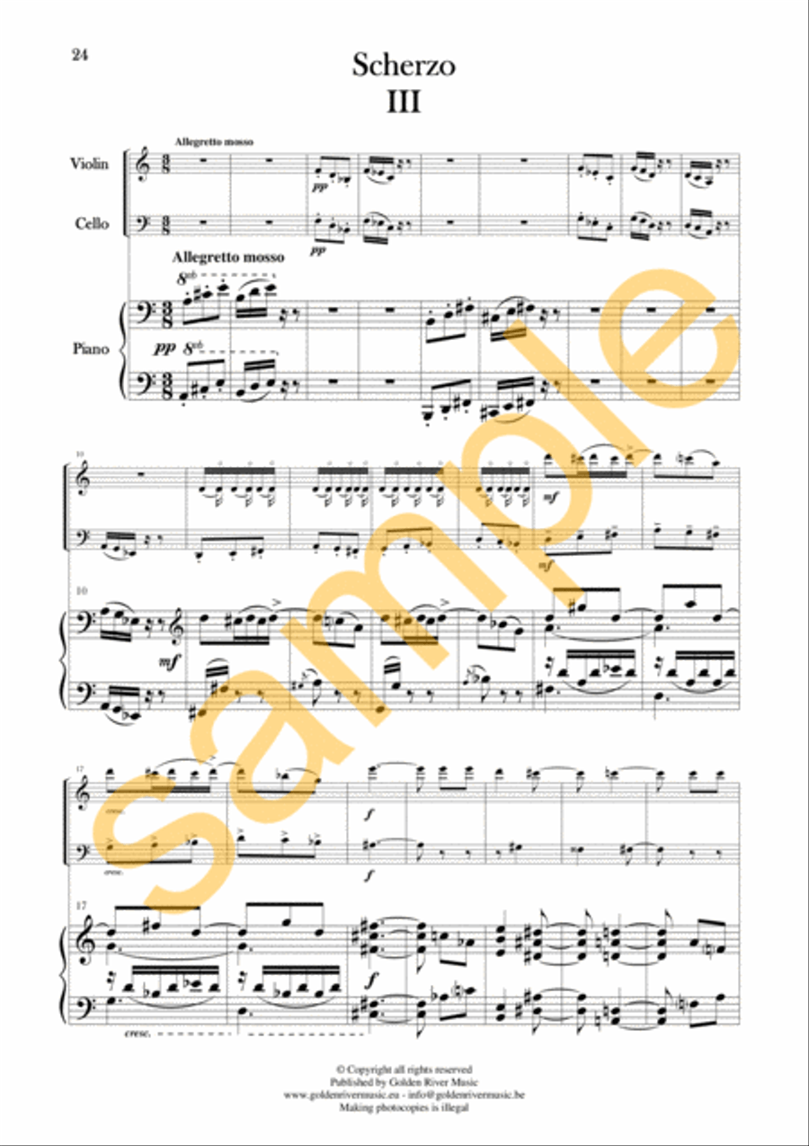Piano Trio Piano Trio scores gallery preview page 9