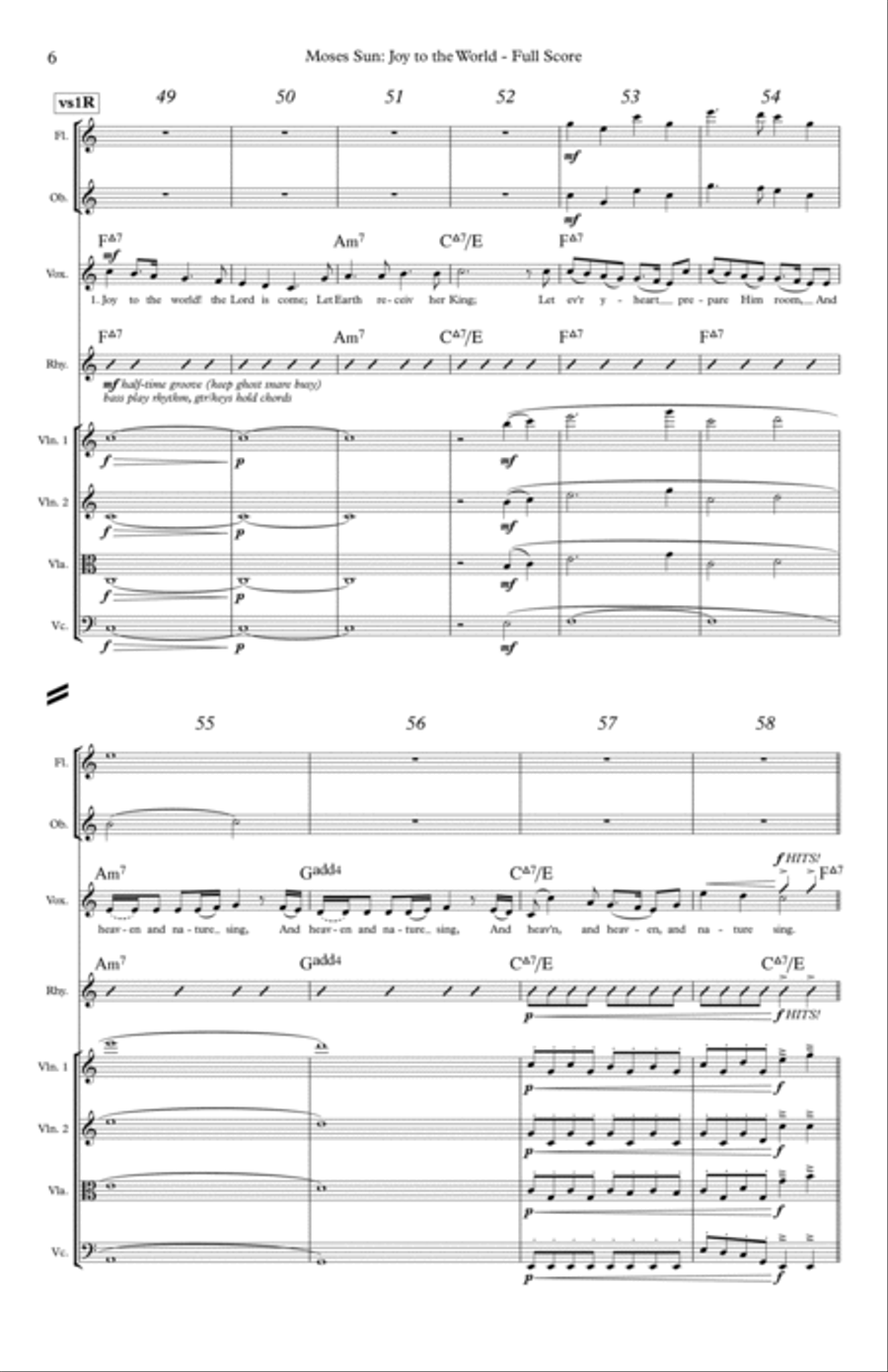 Joy to the World Joy to the World Chamber Orchestra scores gallery preview page 6