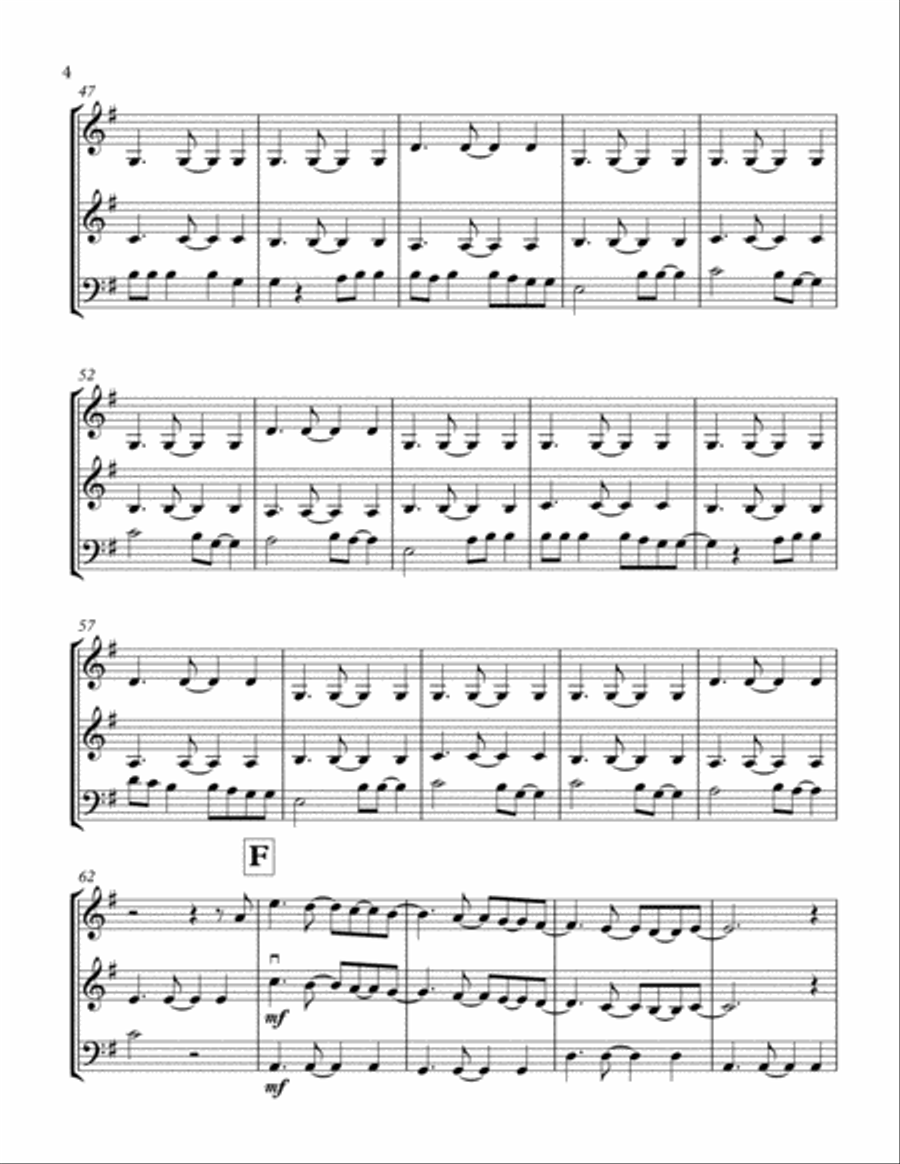 All Of Me String Trio scores gallery preview page 5