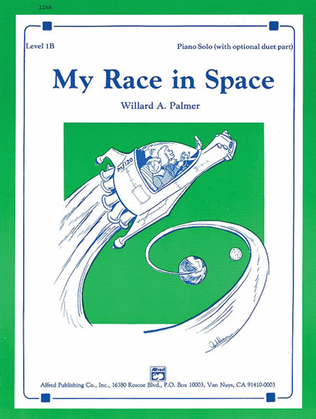 Book cover for My Race in Space