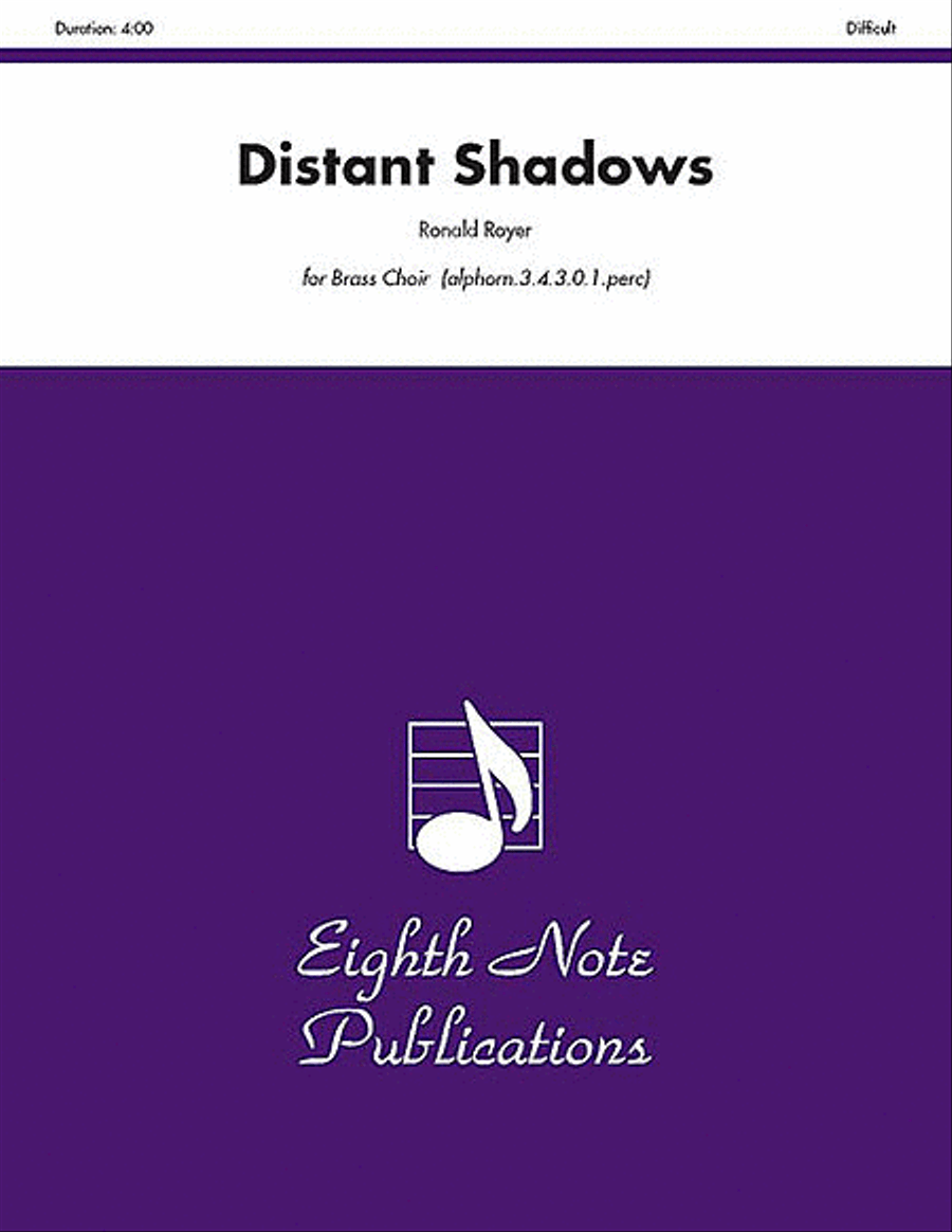 Distant Shadows Small Ensemble scores gallery preview page 1