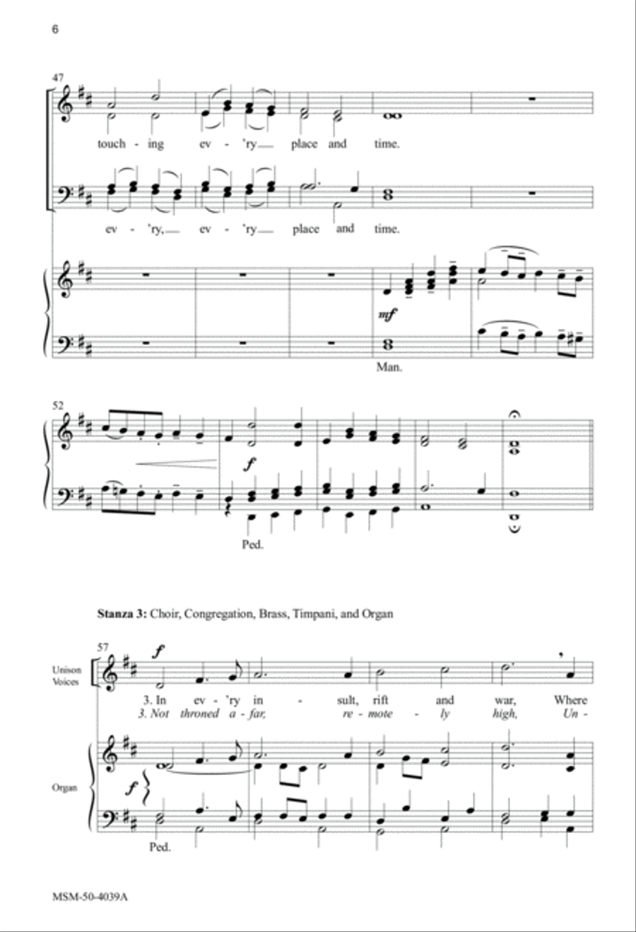 Christ Is Alive! 4-Part scores gallery preview page 5