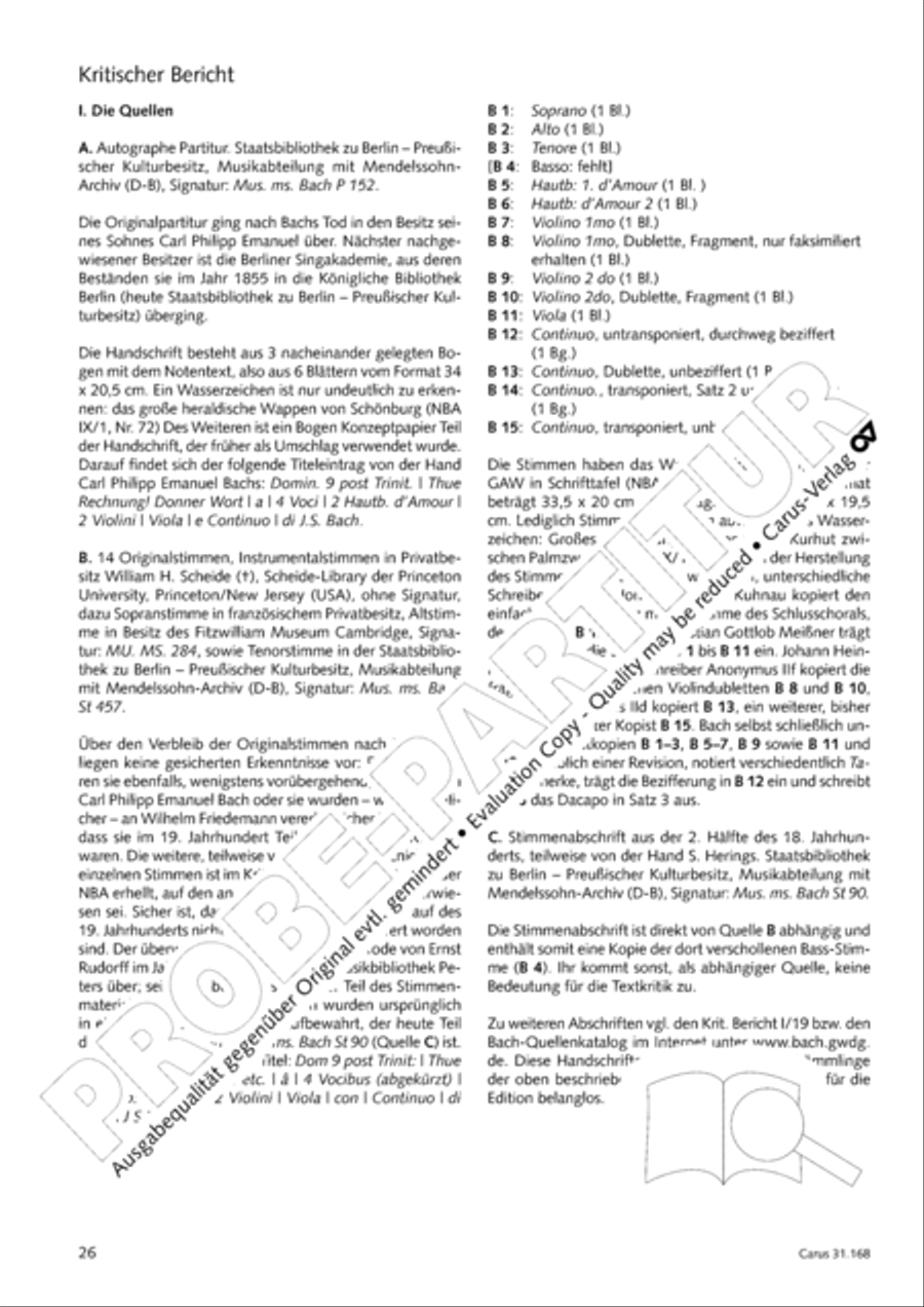 Day of reck'ning! Judgment day (Tue Rechnung! Donnerwort) 4-Part scores gallery preview page 27