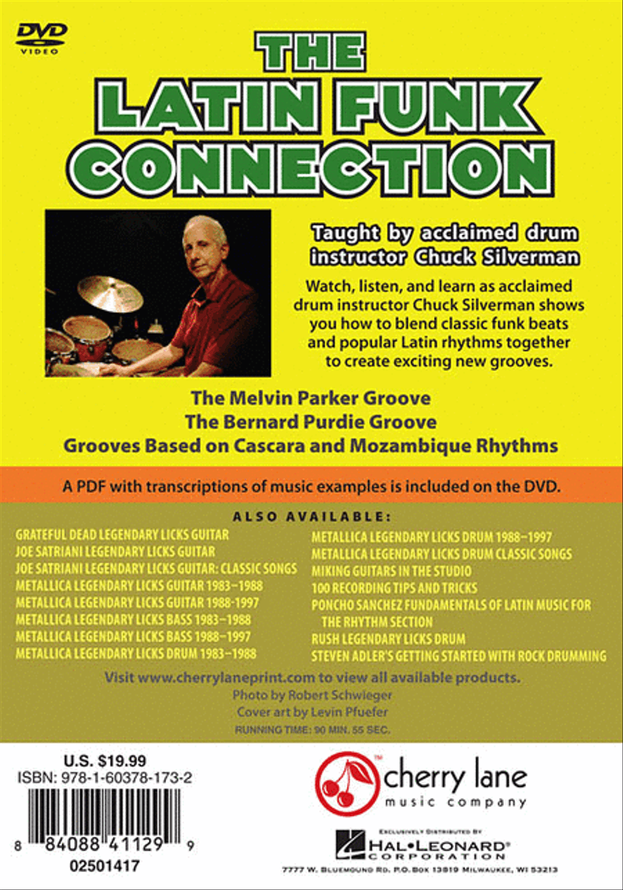 The Latin Funk Connection Drums scores gallery preview page 2