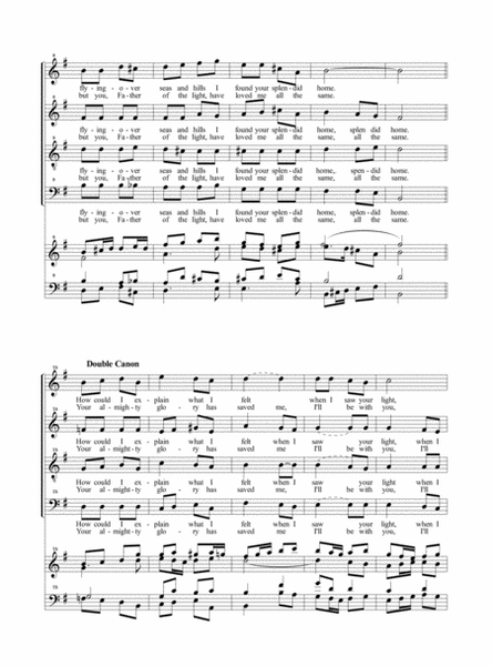 I HAVE RIDDEN THE WINGS OF THE DAWN - For SATB Choir and Organ image number null