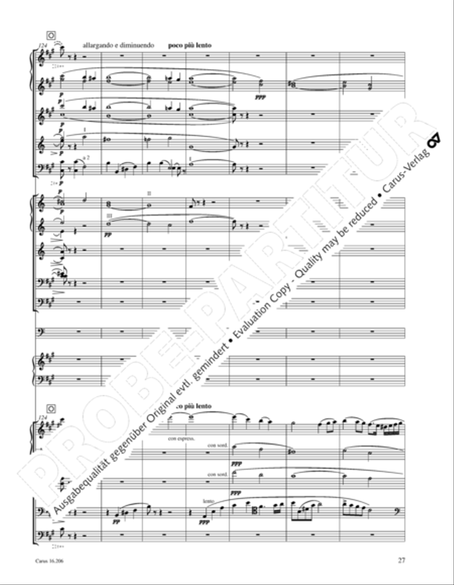 Preludio sinfonico Orchestra scores gallery preview page 28