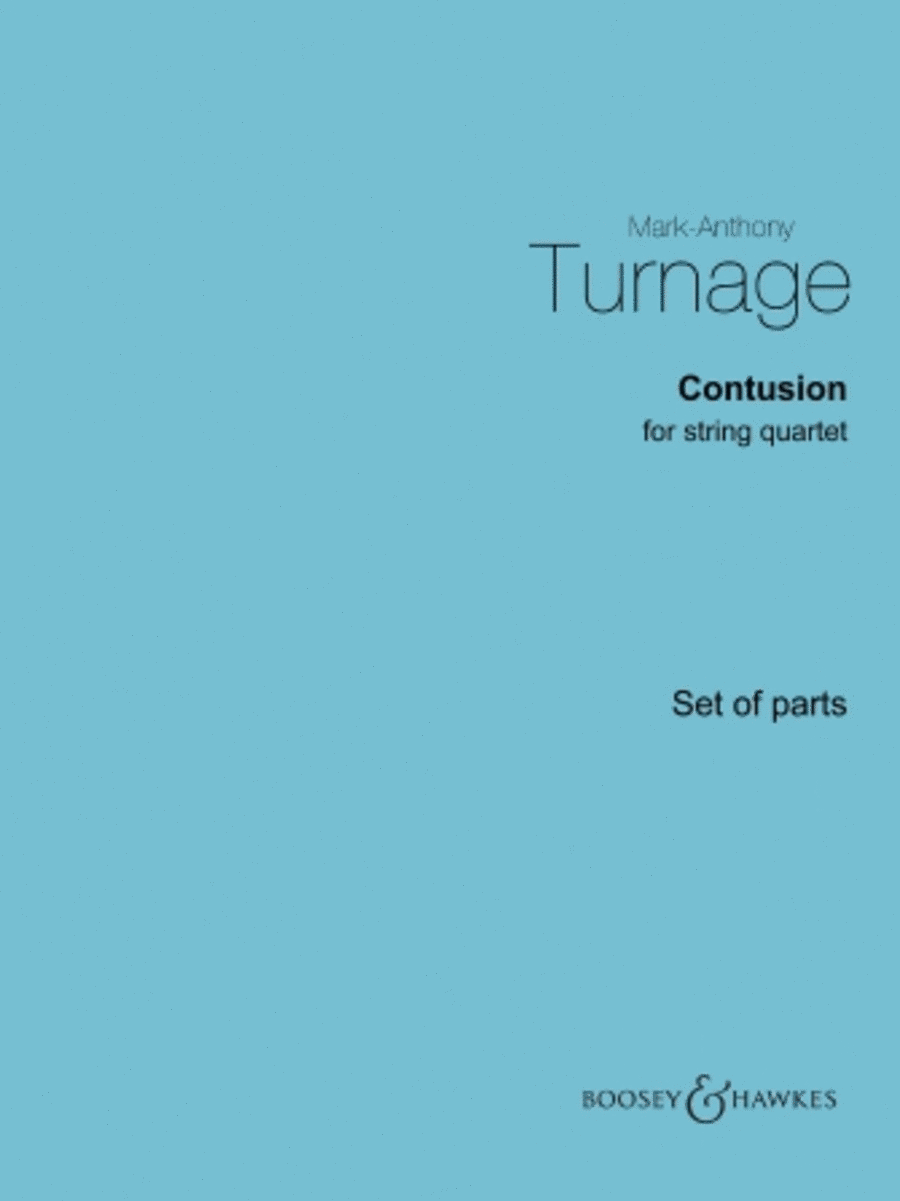 Contusion String Quartet scores gallery preview page 1