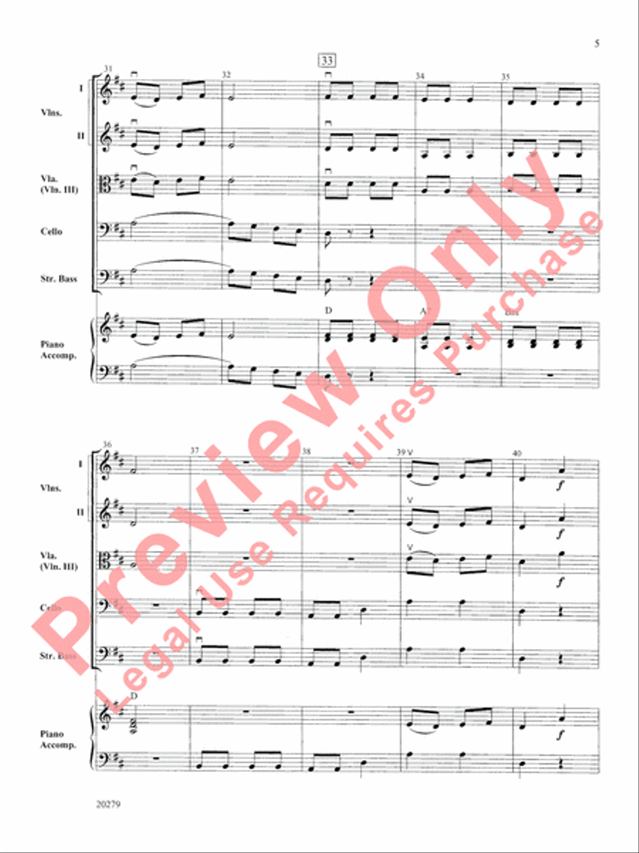 Holiday Magic Holiday Magic String Orchestra scores gallery preview page 6