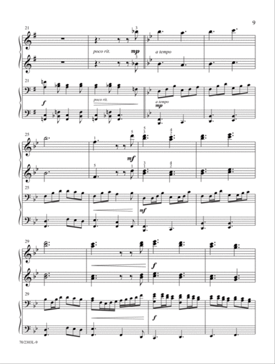 Christmas Keys for Student and Teacher Piano Method scores gallery preview page 6