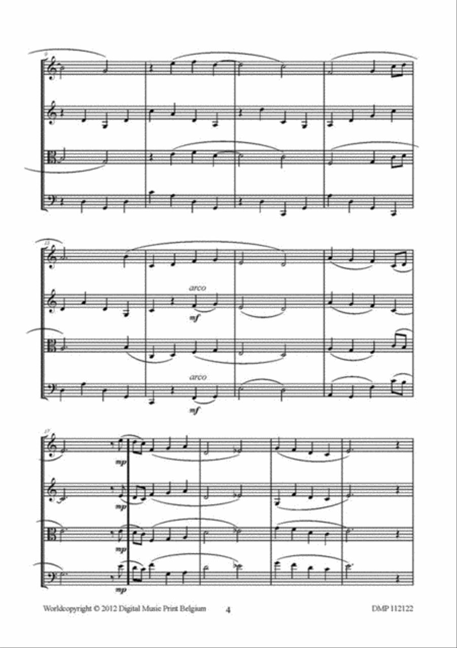 String Quartet 3 String Quartet scores gallery preview page 3