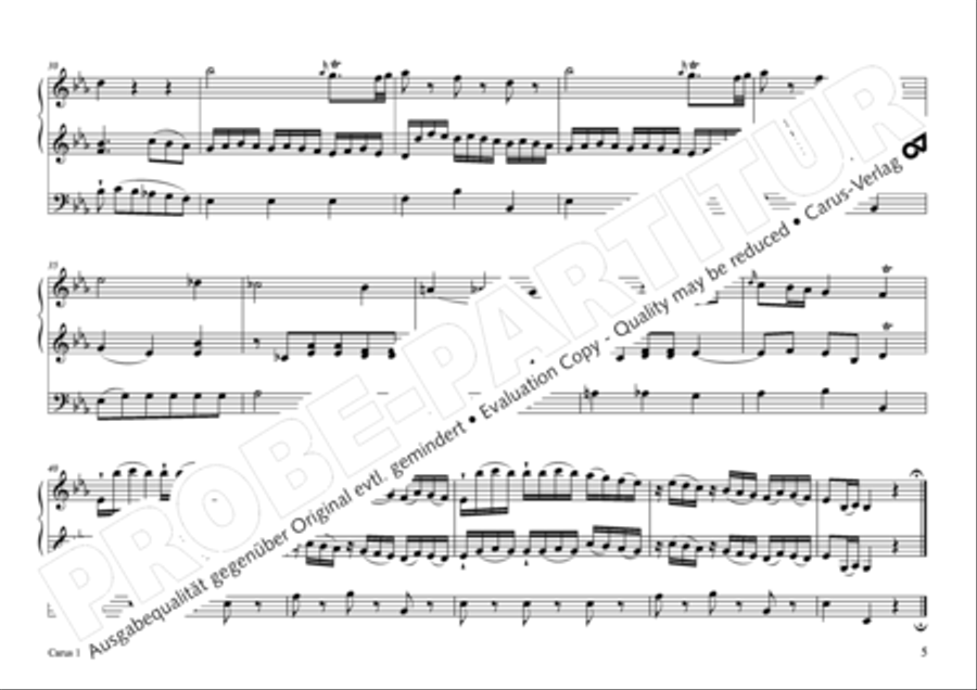 17 Church sonatas Organ Solo scores gallery preview page 6