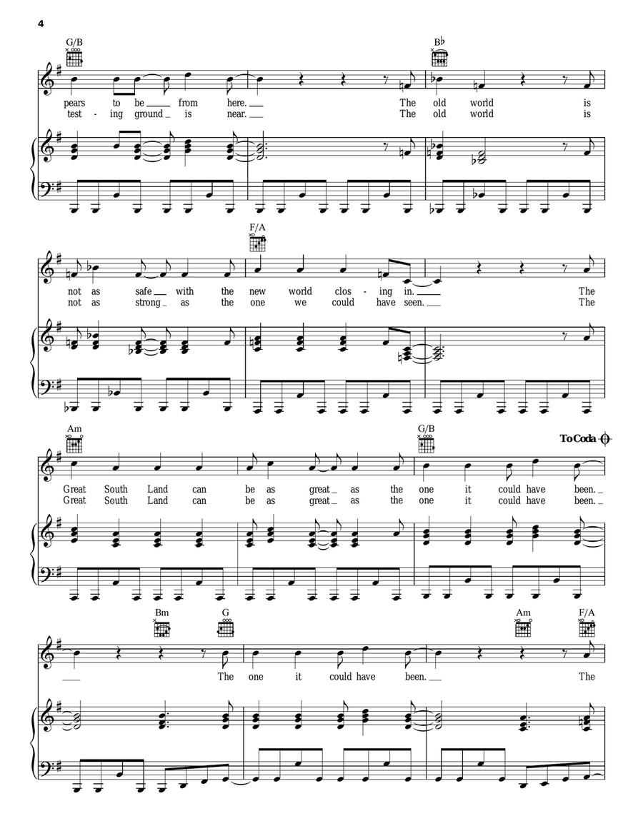 Best Of Both Worlds Best Of Both Worlds Piano, Vocal, Guitar scores gallery preview page 4