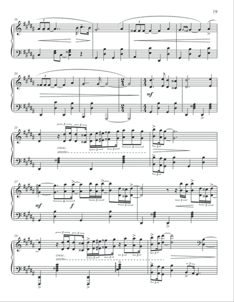 Beatrice Piano Solo scores gallery preview page 3