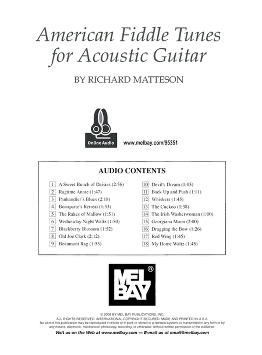 American Fiddle Tunes for Acoustic Guitar