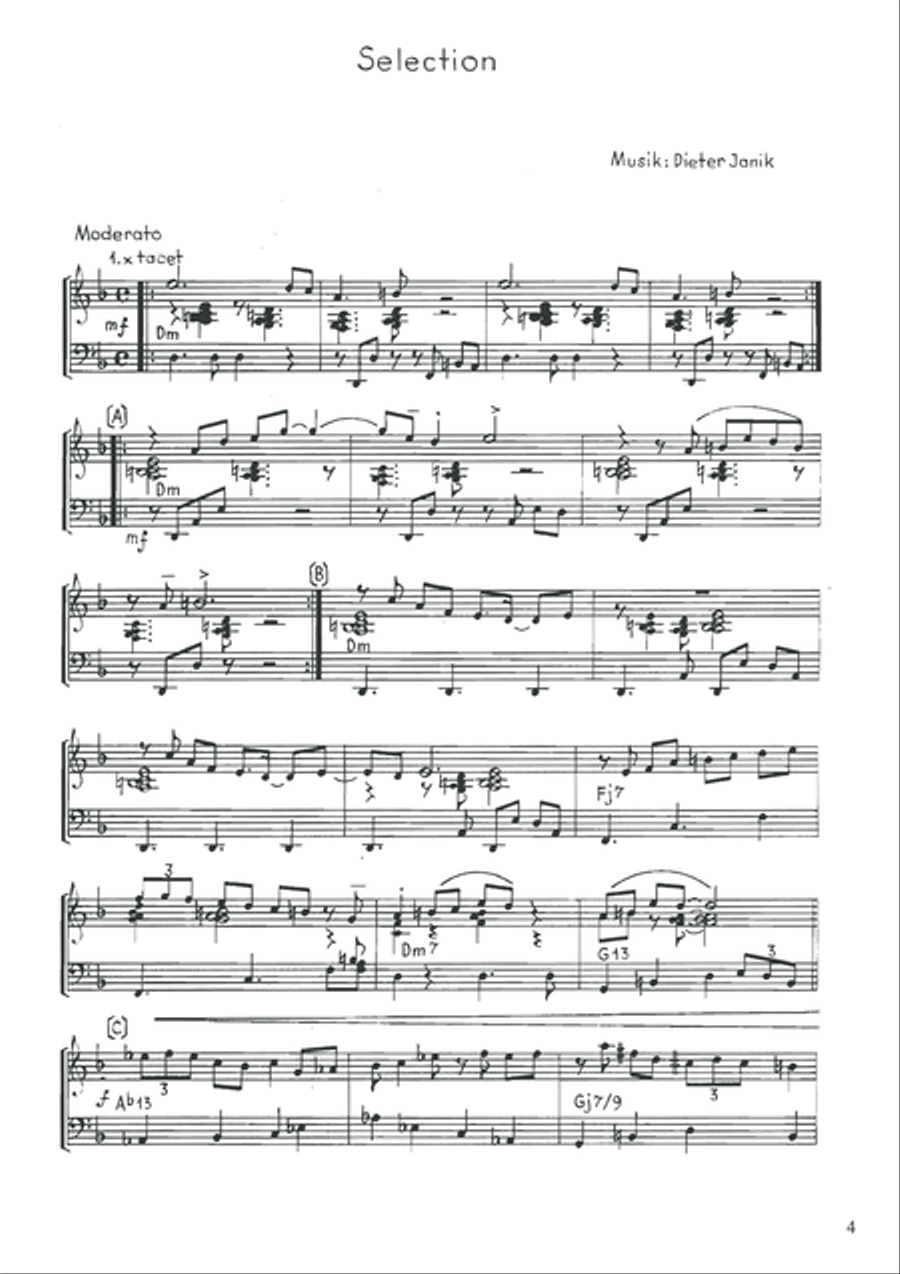 Jazz auf dem Klavier Jazz auf dem Klavier Piano Solo scores gallery preview page 4