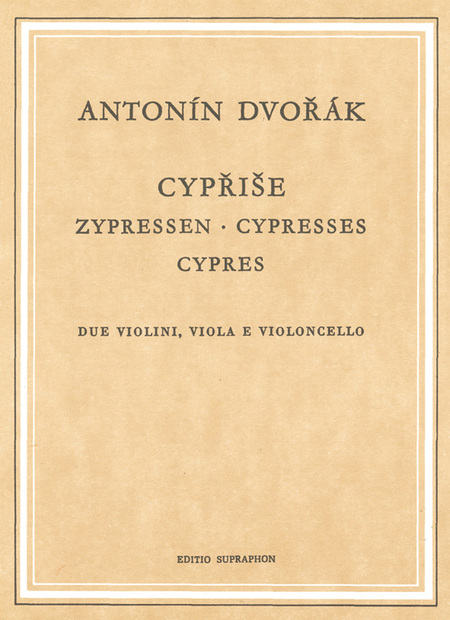 Dvorak Antonin:Cypresses