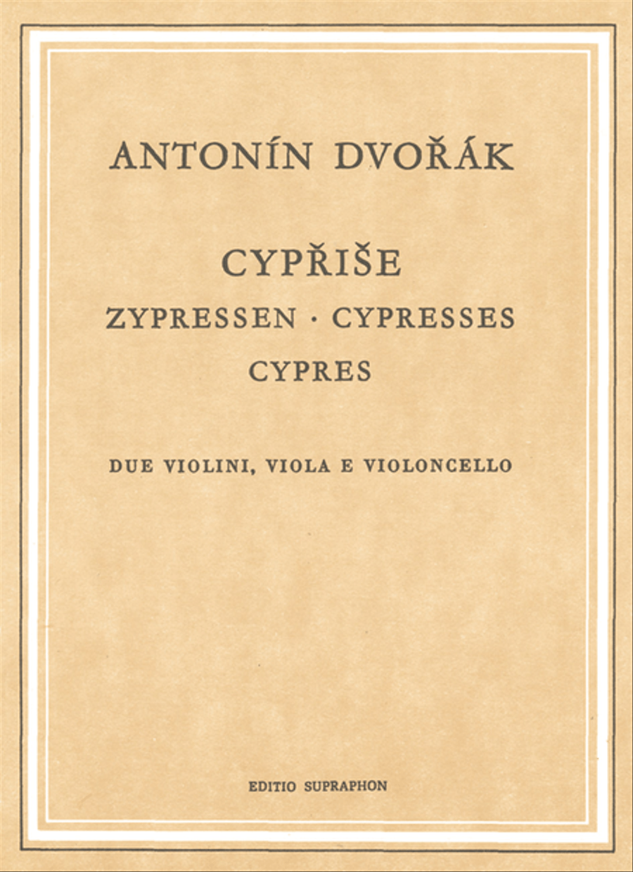 Cypresses String Quartet scores gallery preview page 1