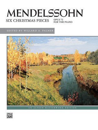 Book cover for Six Christmas Pieces, Op. 72