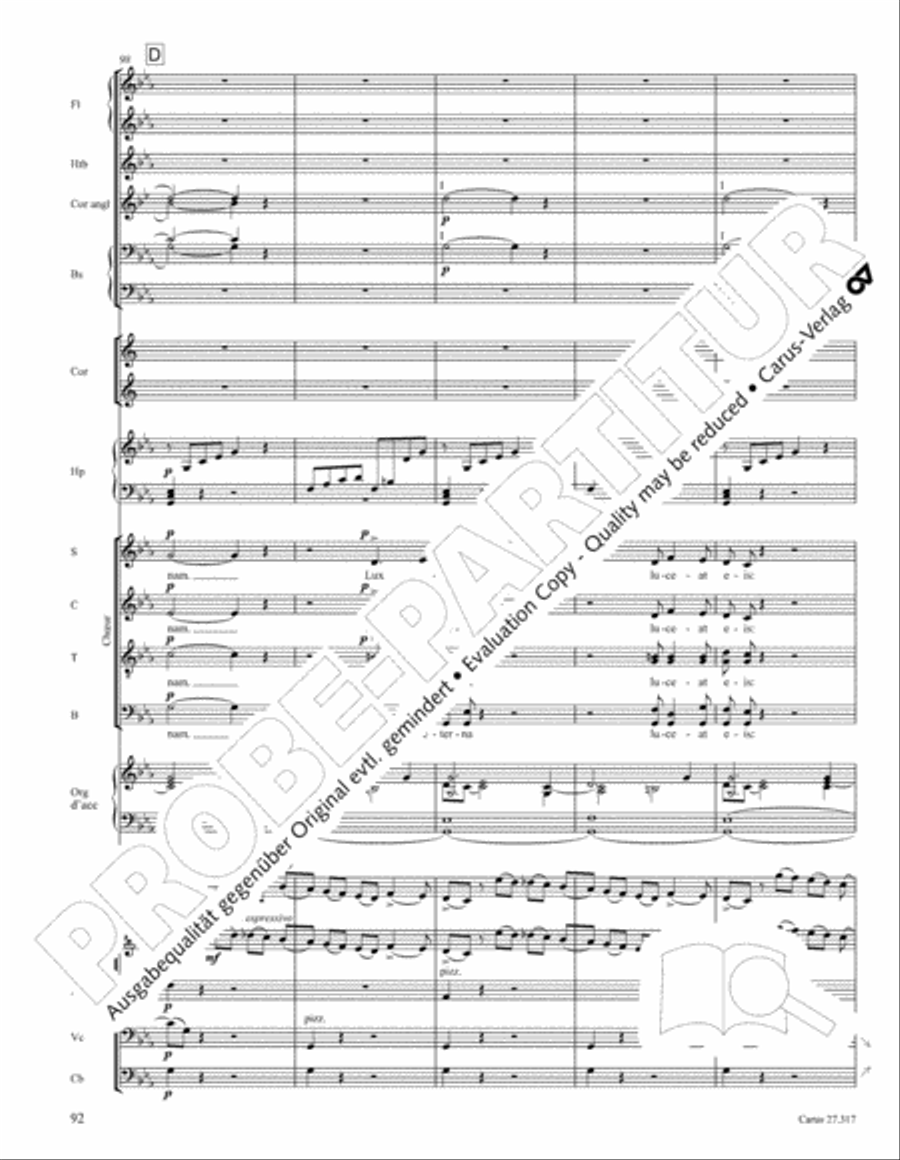 Messe de Requiem 4-Part scores gallery preview page 105