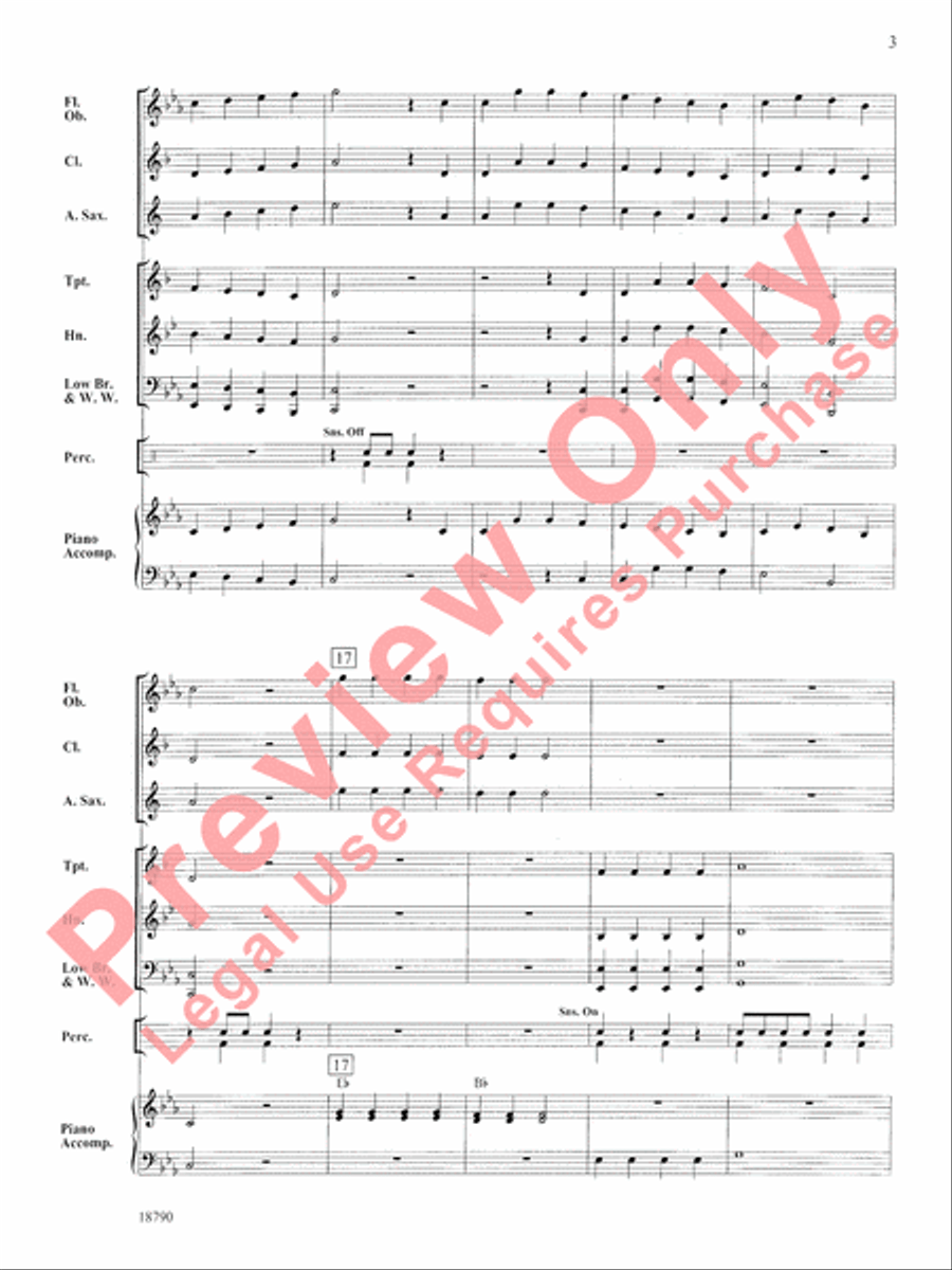 Christmas Fun Concert Band scores gallery preview page 4
