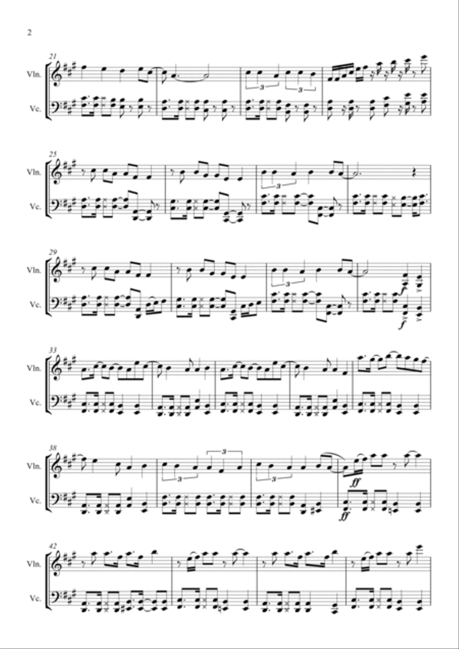 Rather Be Score and Parts scores gallery preview page 3