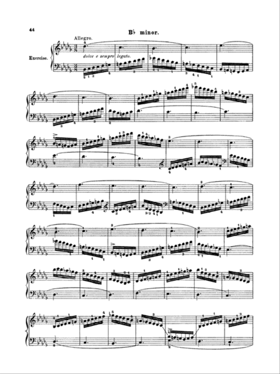 Clementi: Preludes and Exercises Piano Method scores gallery preview page 1
