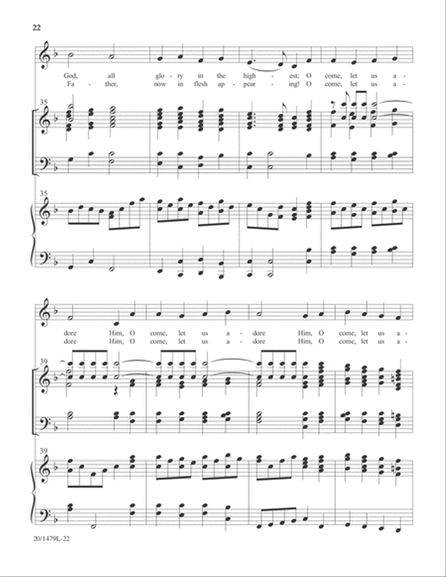 Christmas Carol Celebrations - Keyboard/Handbell Score 5-Octaves scores gallery preview page 23