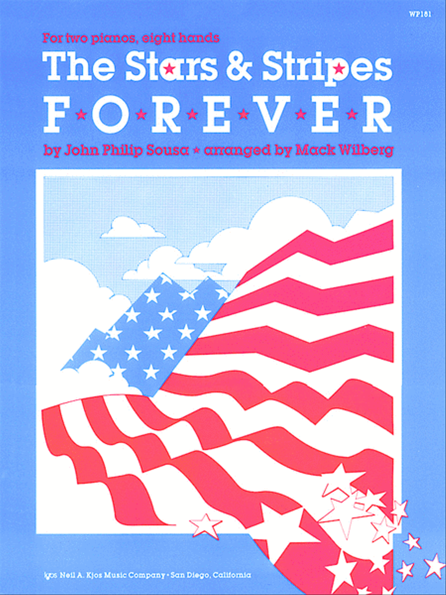 The Stars and Stripes Forever Piano scores gallery preview page 1
