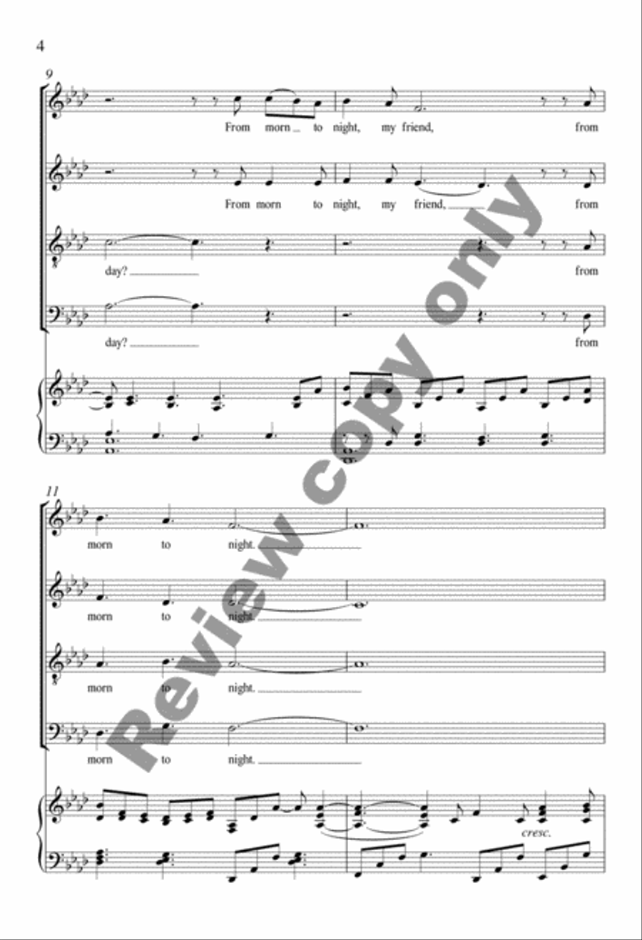 Uphill Uphill 4-Part scores gallery preview page 4