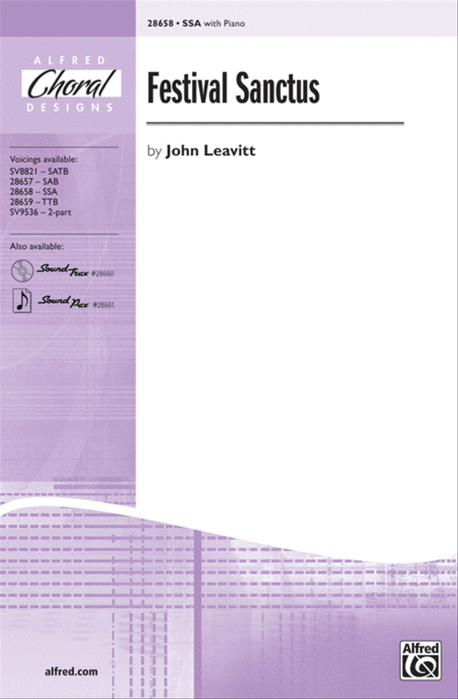 Festival Sanctus Festival Sanctus Women's Choir scores gallery preview page 1
