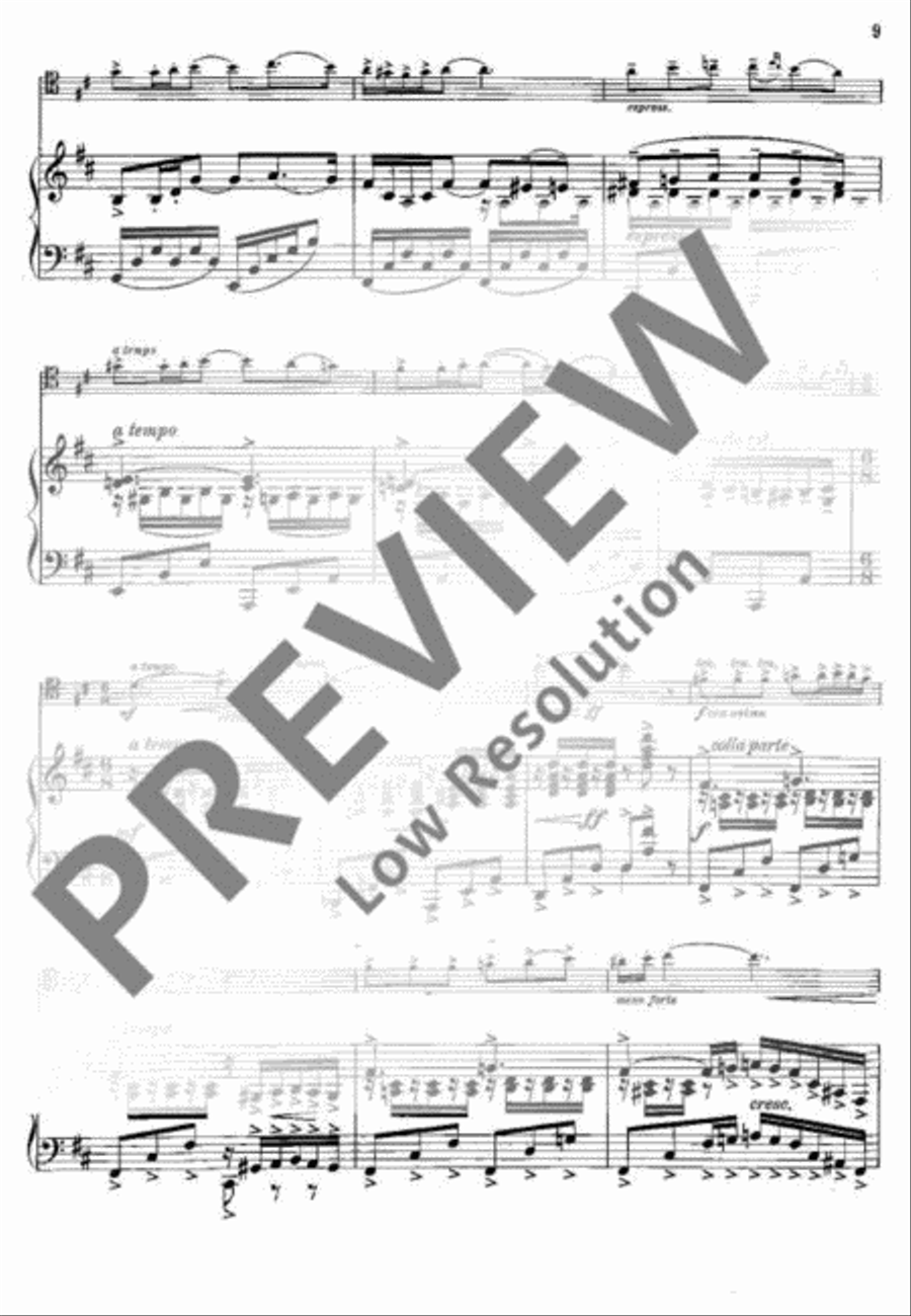 Requiebros D major Piano Accompaniment scores gallery preview page 10