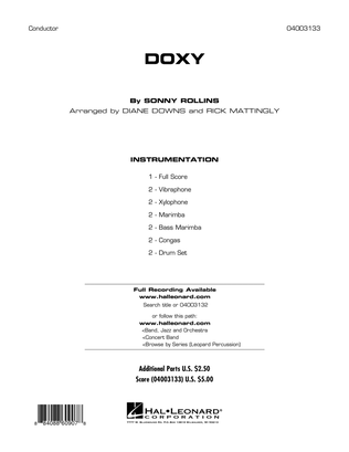 Doxy - Full Score