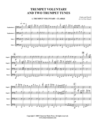 Trumpet Voluntary and 2 Trumpet Tunes